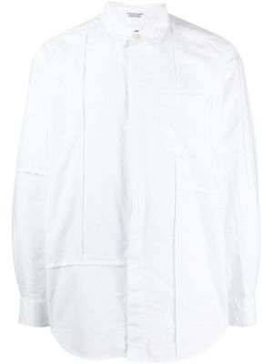 Kokvilnas krekls Engineered Garments balts