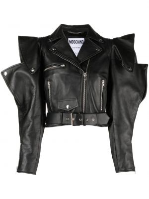 Aszimmetrikus dzseki Moschino fekete