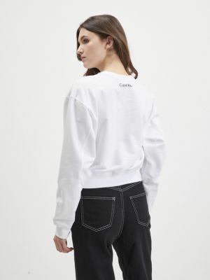 Bluza dresowa Calvin Klein Underwear biała