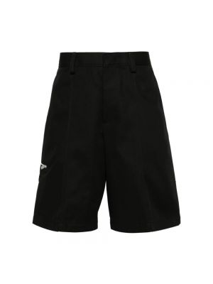 Shorts en coton Lanvin noir
