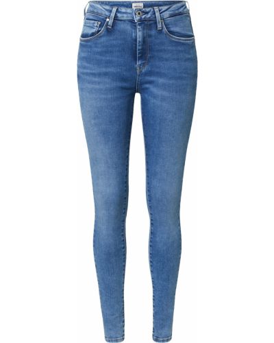 Skinny fit traperice Pepe Jeans plava