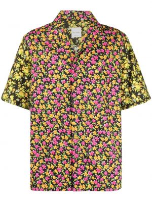Camisa de flores Paul Smith negro