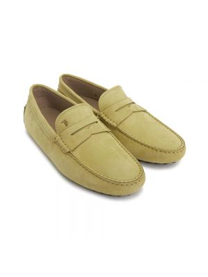 Loafers de ante Tod's amarillo