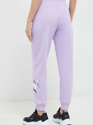 Pantaloni sport Puma violet