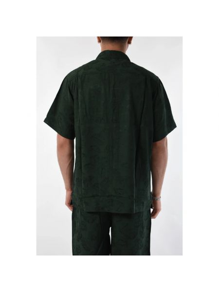 Camisa de viscosa Department Five verde