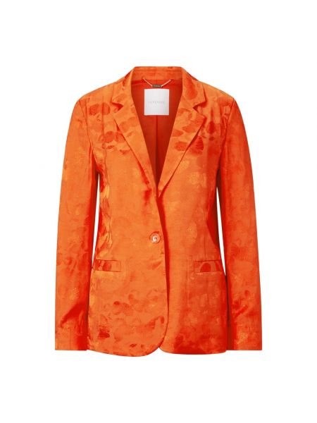 Jacquard blazer Rich & Royal orange