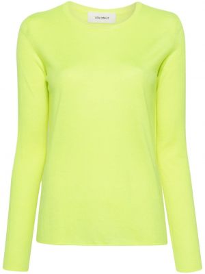 Кашмирен пуловер Lisa Yang зелено