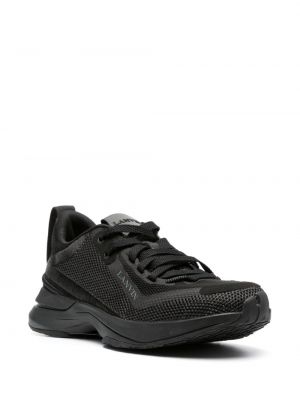 Sneakersy z siateczką Lanvin czarne