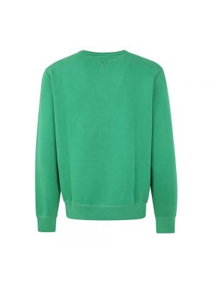 Jersey manga larga de tela jersey Ralph Lauren verde