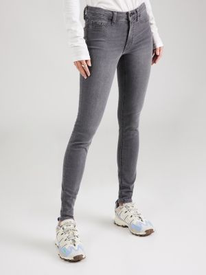 Skinny fit džínsy Esprit sivá