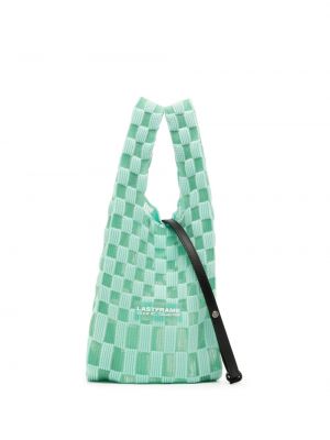 Transparente shopper handtasche Lastframe grün