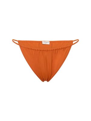 Найлонов компект бикини Saint Laurent оранжево
