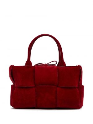 Shopper kabelka Bottega Veneta Pre-owned červená