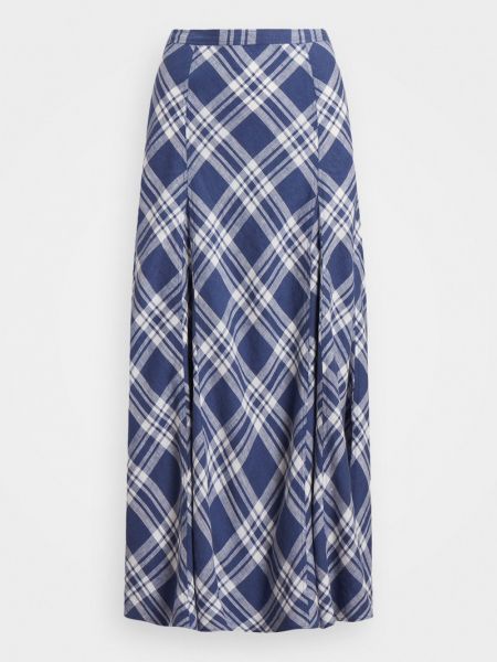 Długa spódnica Polo Ralph Lauren niebieska