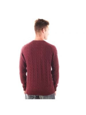 Jersey de lana de tela jersey Gant rojo