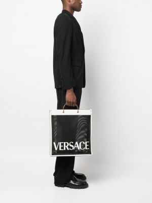 Mesh shopper handtasche Versace
