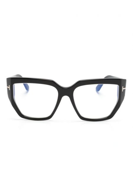 Ochelari cu imprimeu geometric Tom Ford Eyewear negru
