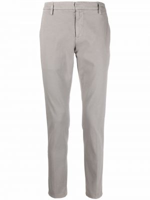 Pantalones chinos slim fit Dondup gris
