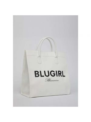 Bolso shopper Blugirl blanco
