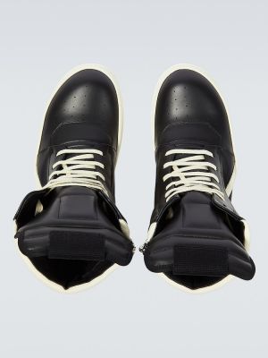 Bőr sneakers Rick Owens fekete