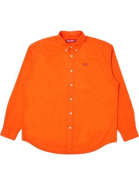 Рубашка Supreme оранжевая
