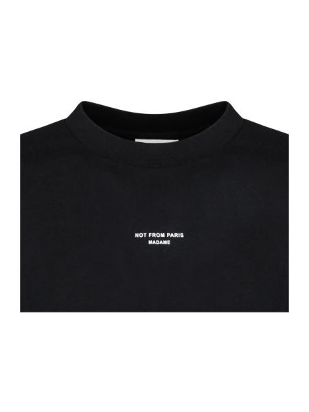 Camiseta clásica Drôle De Monsieur negro