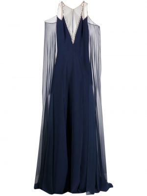 Вечернее платье Jenny Packham - синий