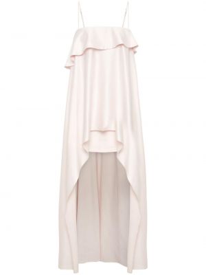 Asymetrické šaty Nicholas bílé