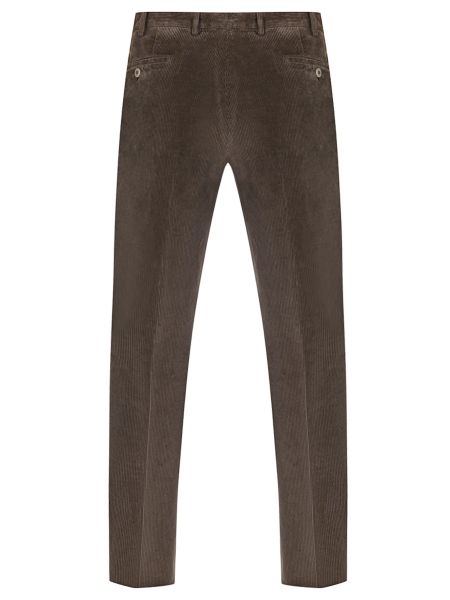 Вельветовые прямые брюки Rota коричневые