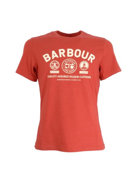 T-shirt Barbour rouge