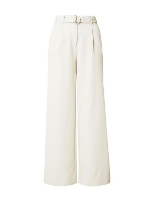 Широки панталони тип „марлен“ Tally Weijl бяло