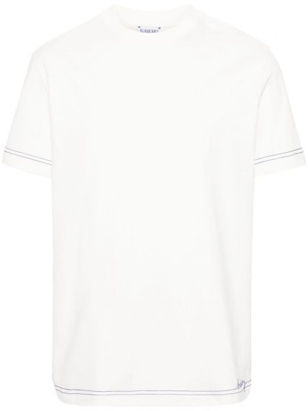 T-shirt Burberry bianco