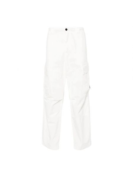 Proste spodnie C.p. Company białe