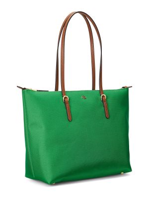 Nákupná taška Lauren Ralph Lauren zelená