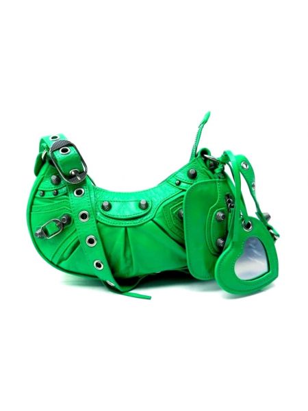 Bolsa de hombro Balenciaga verde