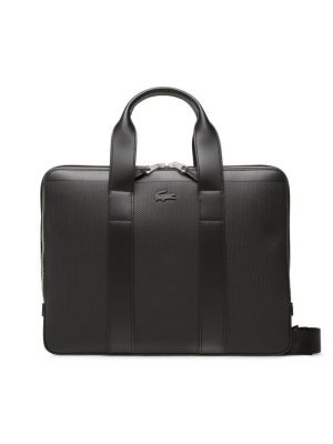 Laptop táska Lacoste fekete
