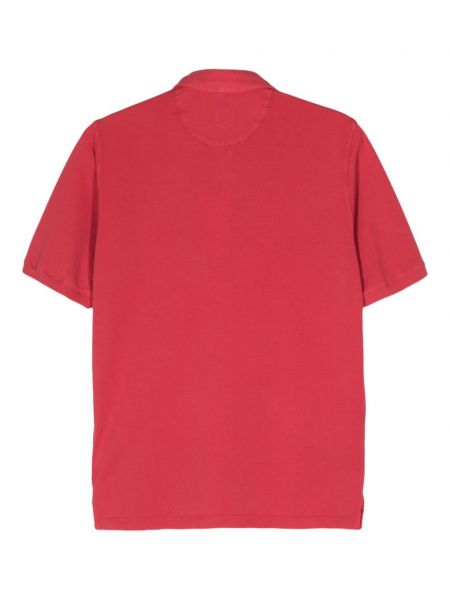 Medvilninis polo marškinėliai Fedeli raudona