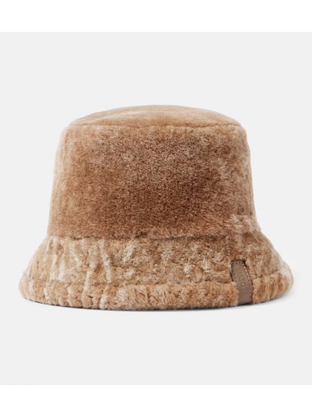 Bøttehatt Loewe beige