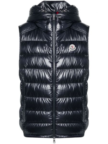 Kapitone yelek Moncler mavi