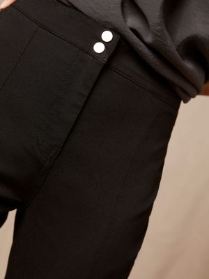 Бархатные спортивные штаны Mint Velvet черные