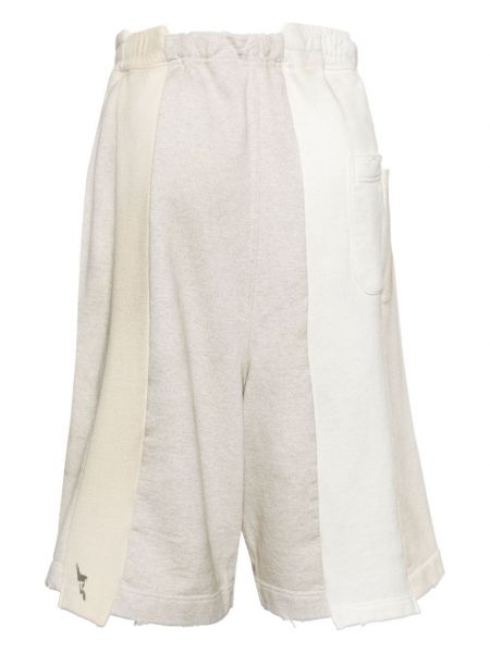 Shorts en coton Maison Mihara Yasuhiro blanc