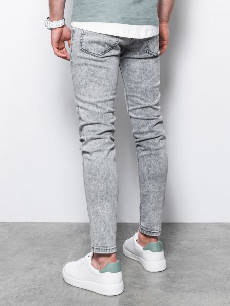 Skinny džíny Ombre Clothing šedé
