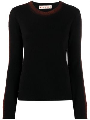 Jersey a rayas de tela jersey Marni negro