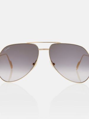 Sluneční brýle Cartier Eyewear Collection zlaté