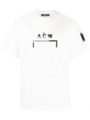 T-shirt à imprimé A-cold-wall* blanc