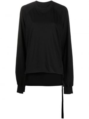 Bomull sweatshirt Rick Owens Drkshdw svart