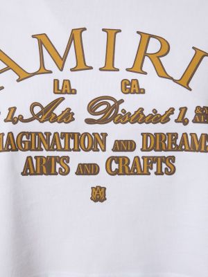 Džersis raštuotas medvilninis marškinėliai Amiri