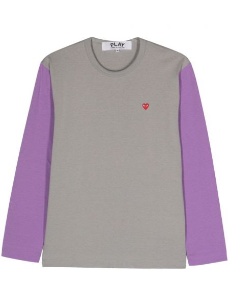 T-shirt Comme Des Garçons Play grå