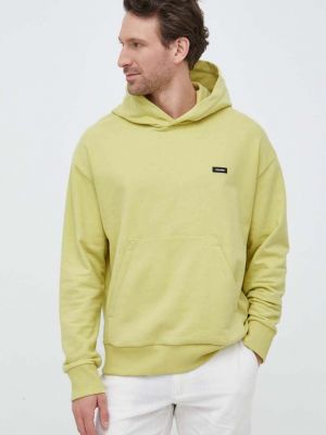 Pamučna hoodie s kapuljačom Calvin Klein