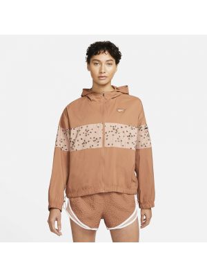 Плетеная куртка Nike коричневая